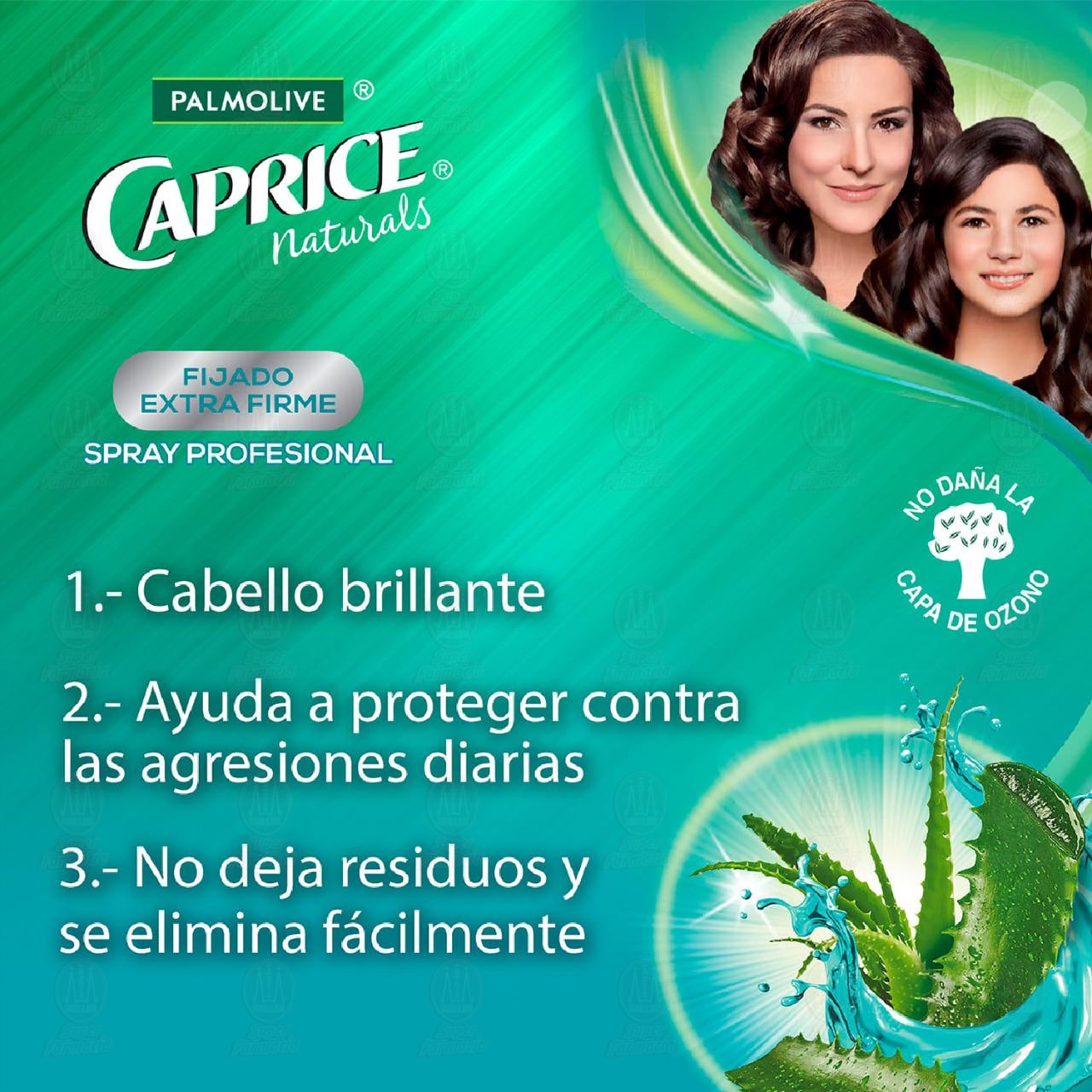 Spray para Cabello Caprice Naturals Extracto de Sábila, 316 ml. image number 3