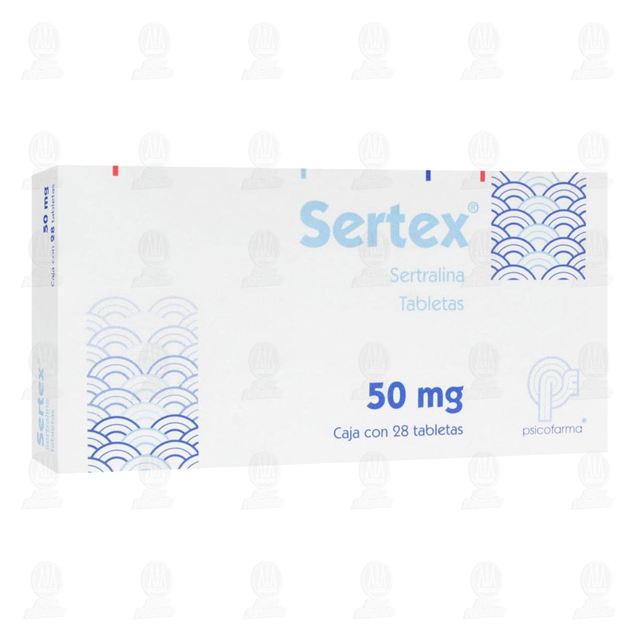 Sertex 50 mg, 28 Tabletas. image number 0