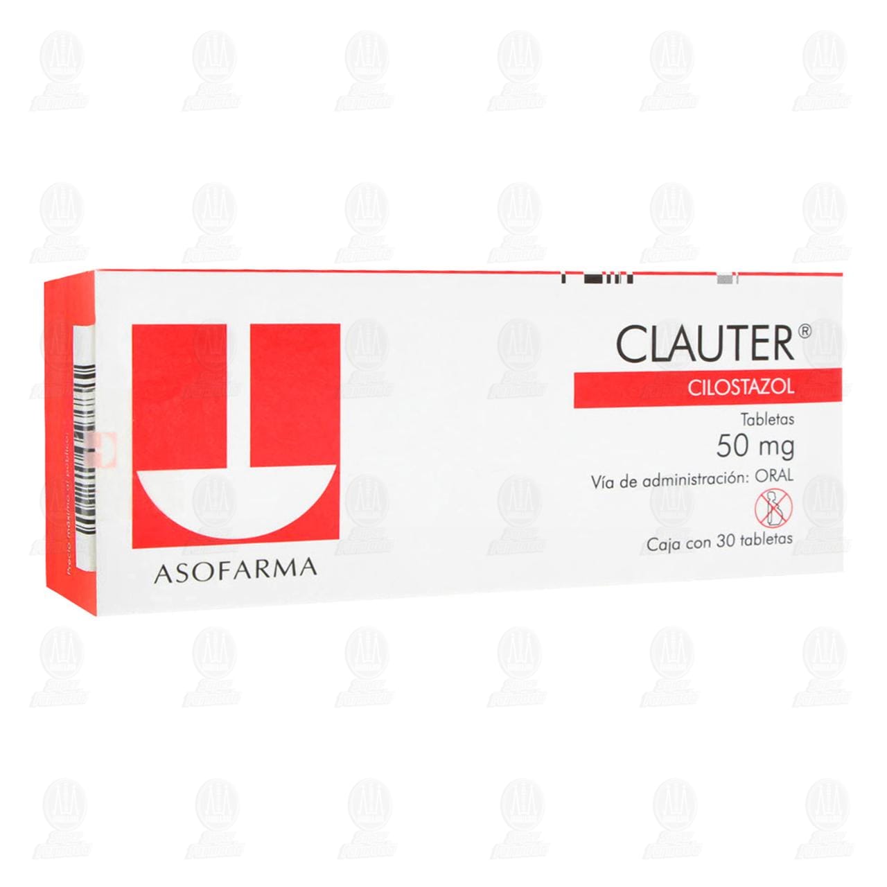 Imagen para Clauter 50mg 30 Tabletas