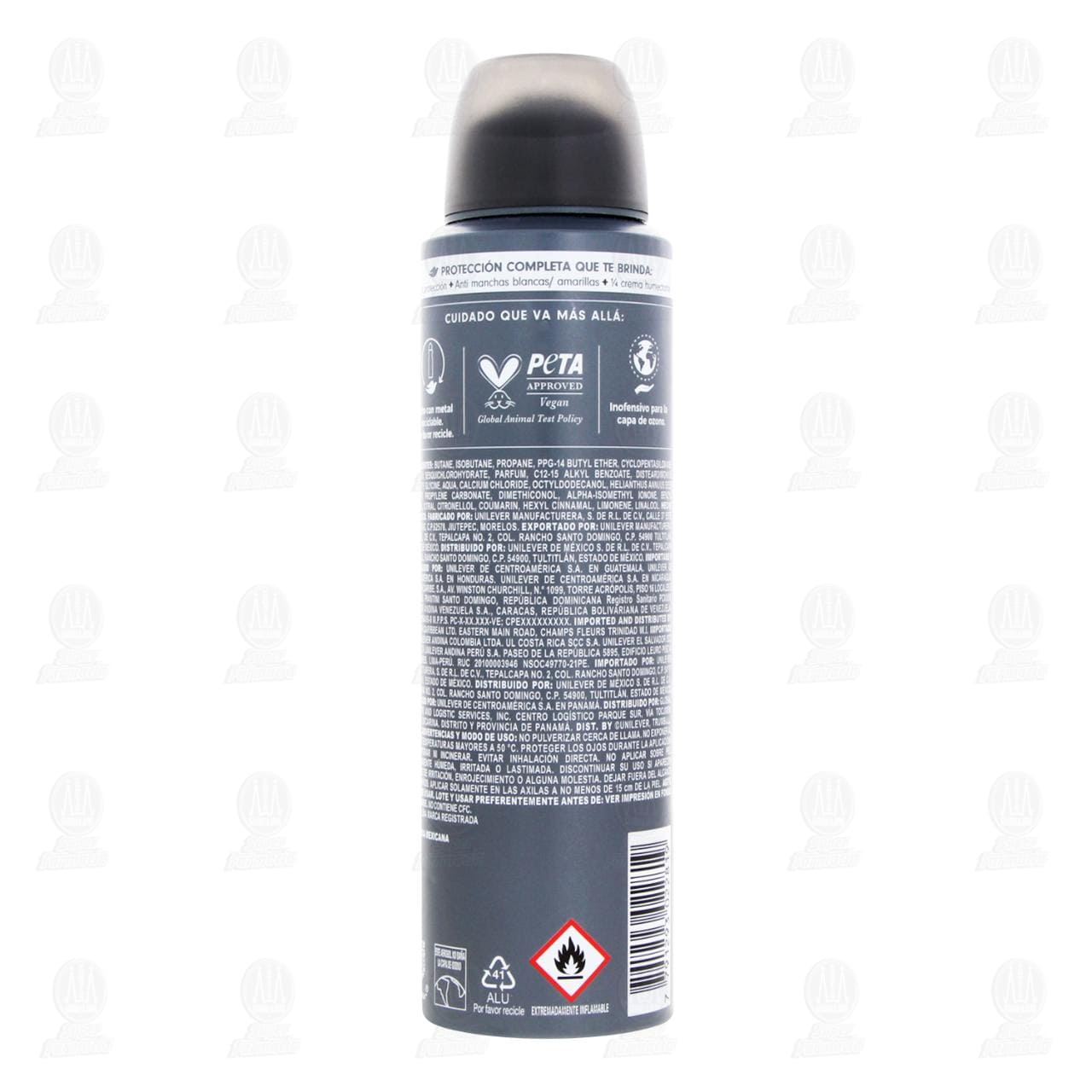 Antitranspirante Dove Men +Care Invisible Dry en Aerosol, 150 ml. image number 2