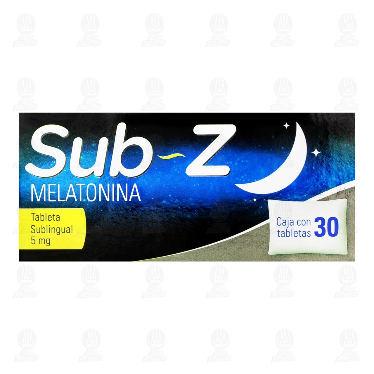 Sub-Z 5 mg, 30 Tabletas Sublinguales. image number 1