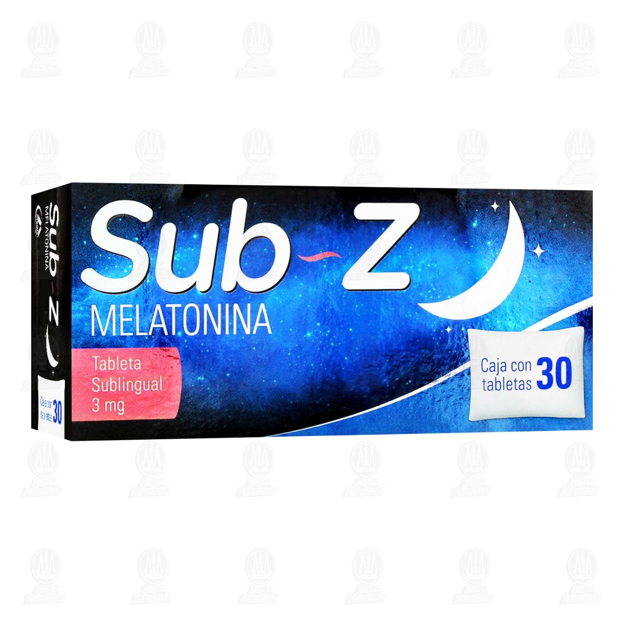Sub-Z 3 mg, 30 Tabletas Sublinguales. image number 0