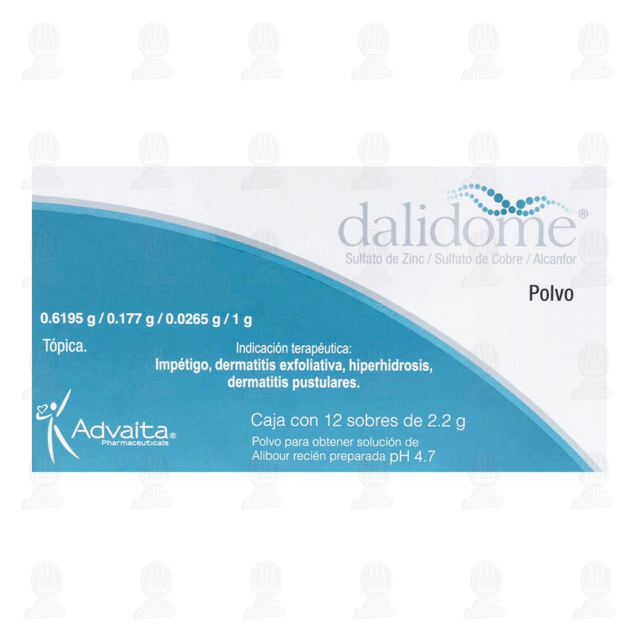 Dalidome 2.2 gr, 12 Sobres. image number 1