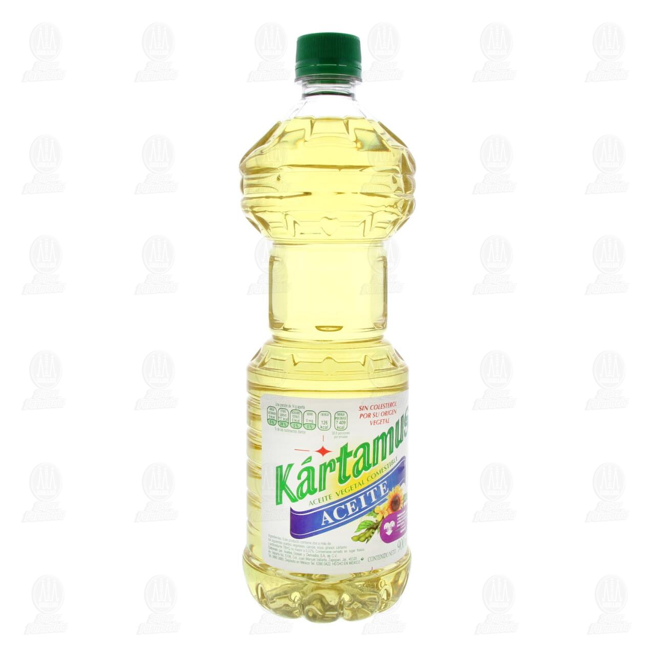 Aceite Kártamus Vegetal, 900 ml.