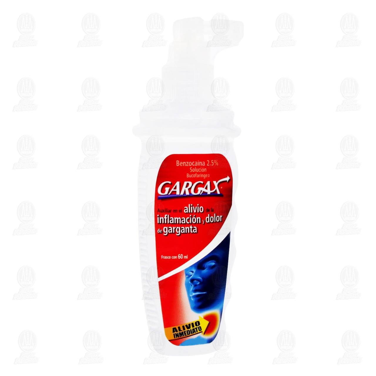 Gargax  2.5% Soluci&oacute;n Bucofar&iacute;ngea, 60 ml. image number 0