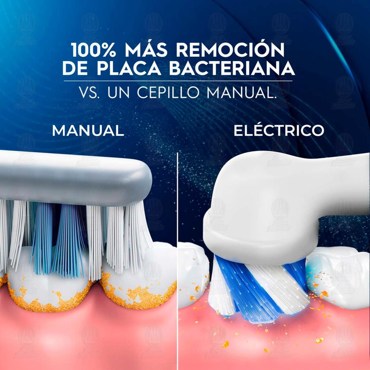 Cepillo de Dientes El&eacute;ctrico Oral-B Vitaly 100 Recargable, 1 pz. image number 2