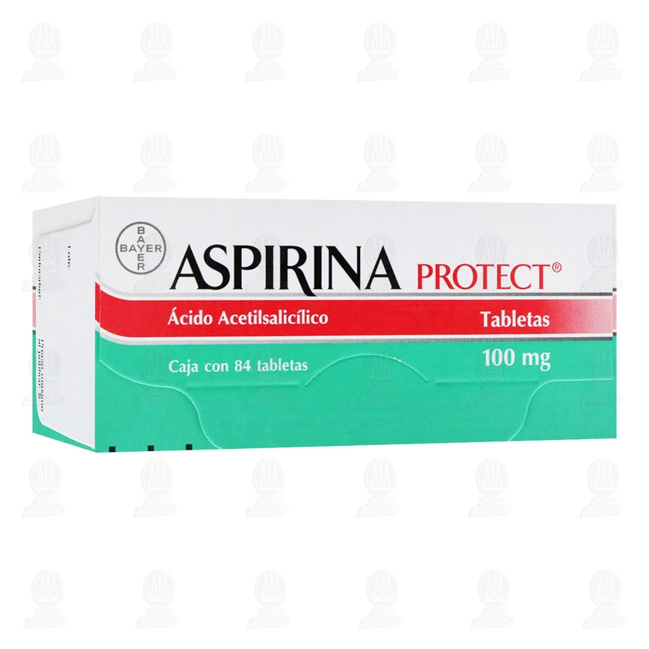 Aspirina Protect 100 mg, 84 Tabletas.
