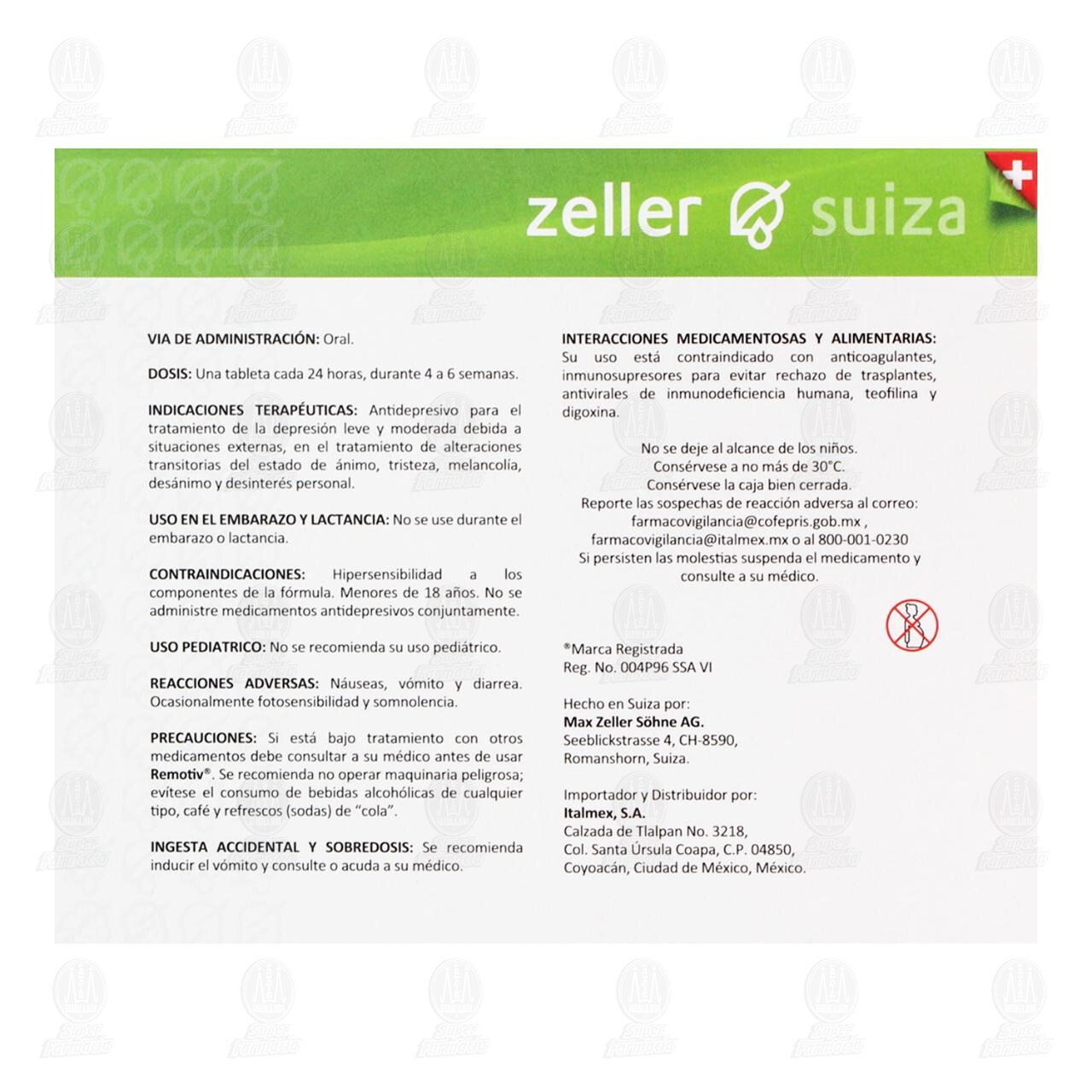 Remotiv 500 mg, 30 Tabletas. image number 2