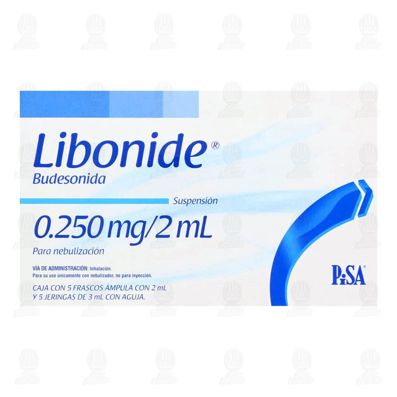 Libonide 0.250mg/2ml Suspensi&oacute;n, 5 &Aacute;mpulas de 2 ml m&aacute;s 5 Jeringas de 3 ml. image number 0