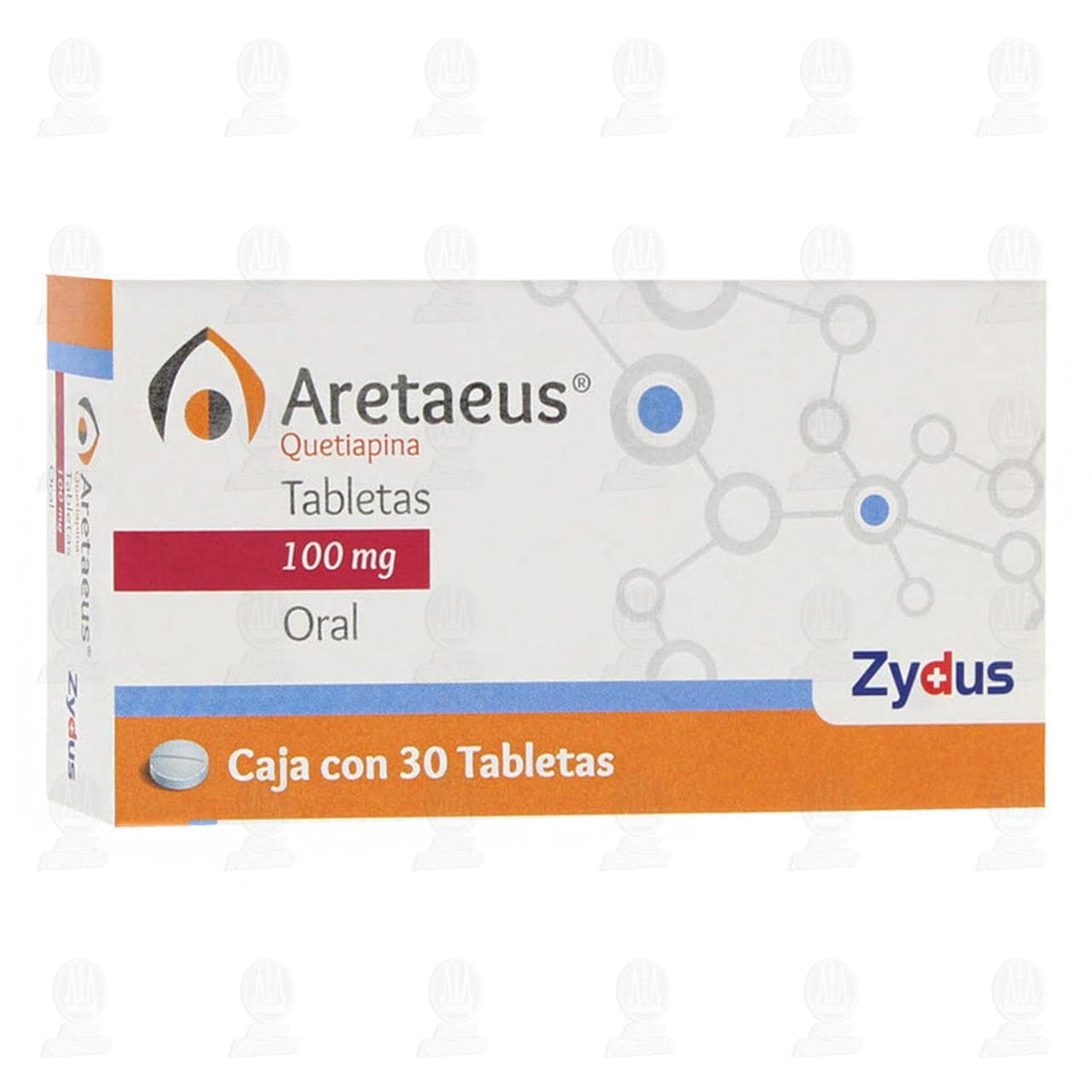 Aretaeus 100 mg, 30 Tabletas.