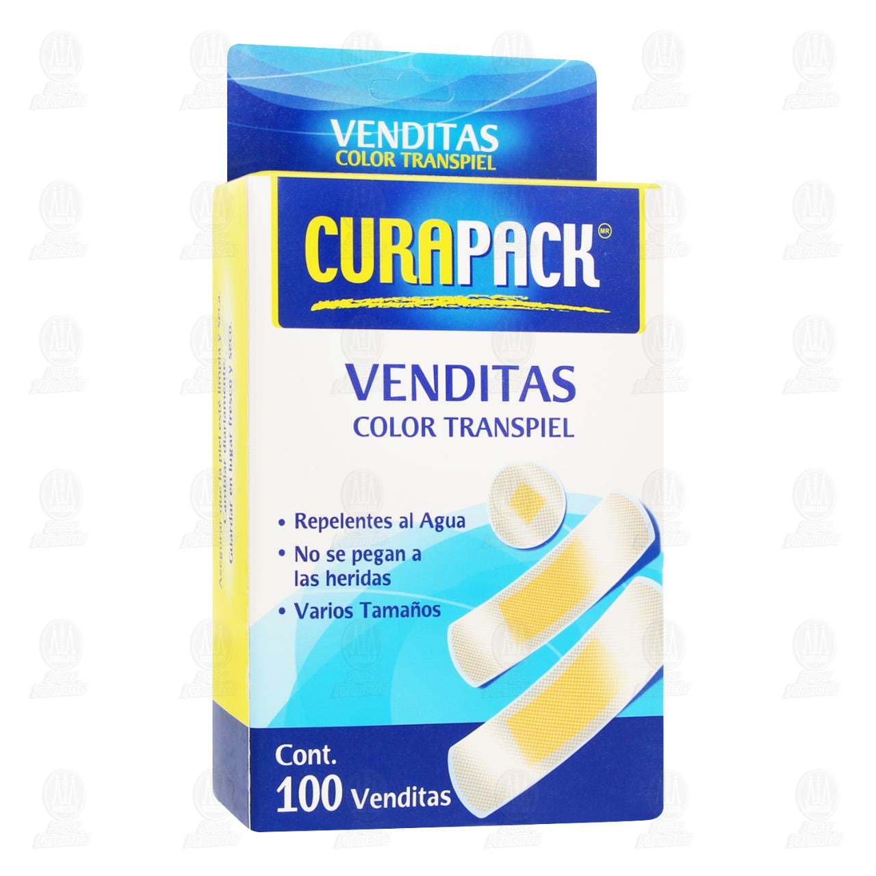 Venditas Curapack Color Transpiel Varios Tama&ntilde;os, 100 pzas. image number 0