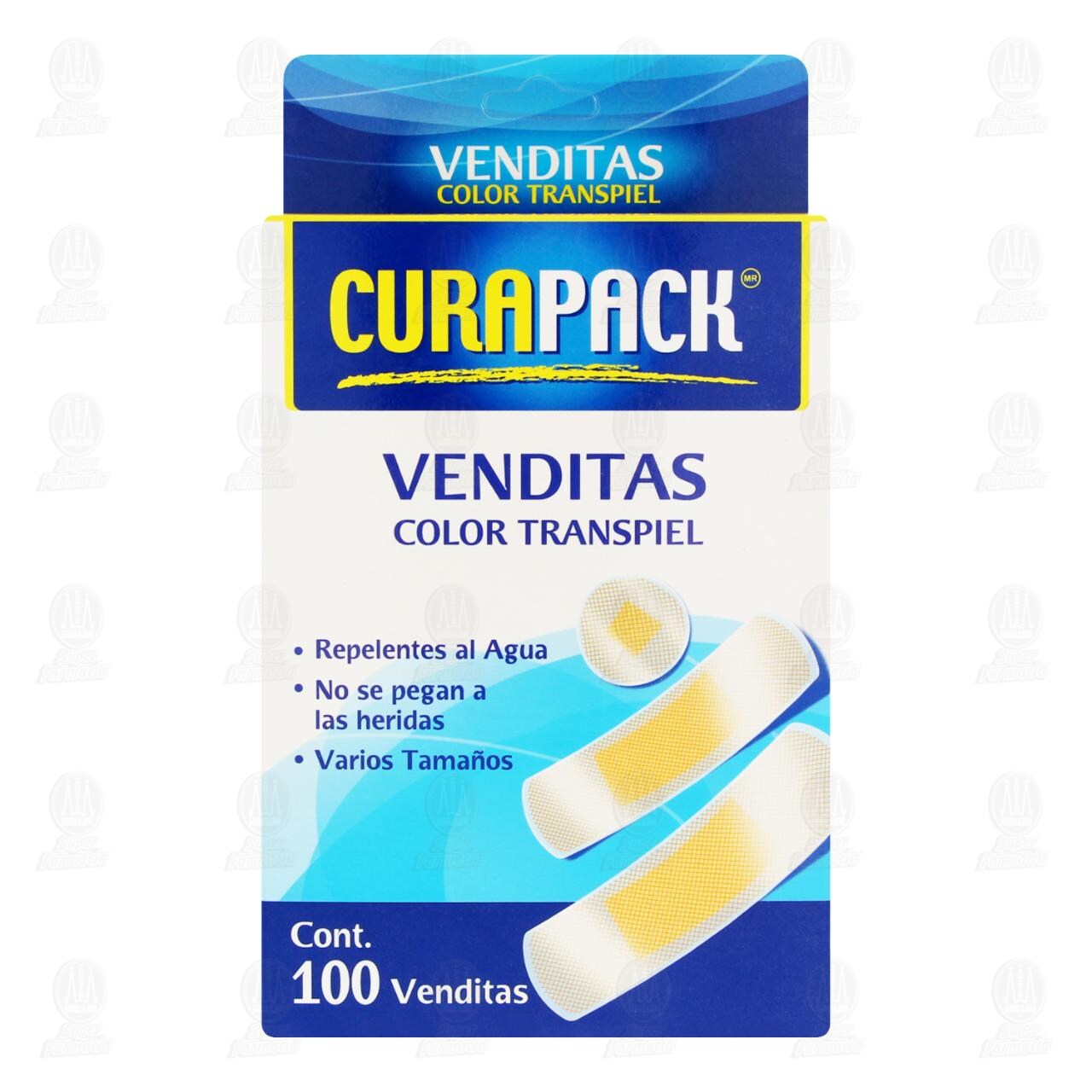 Venditas Curapack Color Transpiel Varios Tama&ntilde;os, 100 pzas. image number 1