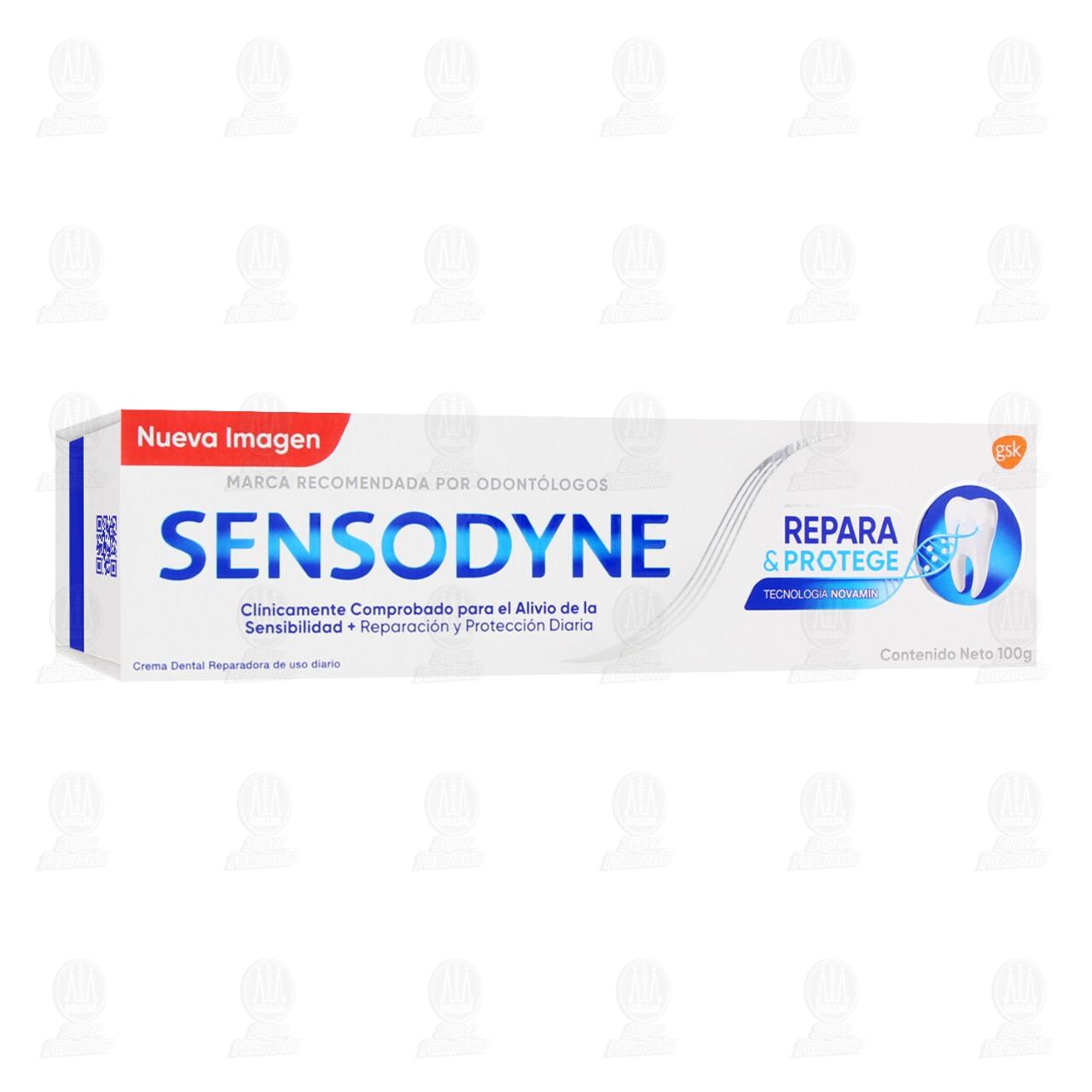 Sensodyne Repara & Protege Pasta Dental para Dientes Sensibles, 100 gr. image number 0