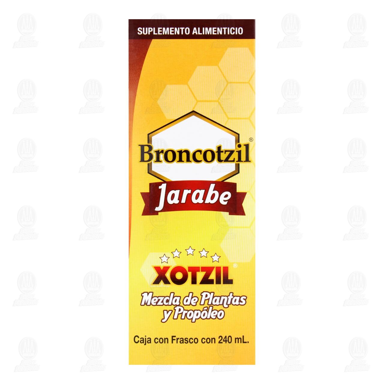 Broncotzil Mezcla de Plantas y Prop&oacute;leo Jarabe, 240 ml. image number 1
