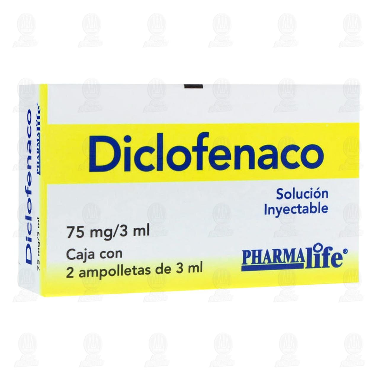 Voltrol Inyectable Voltarén 75mg/3ml Solución Inyectable 5 Ampolletas de 3 ml c/u. de ...