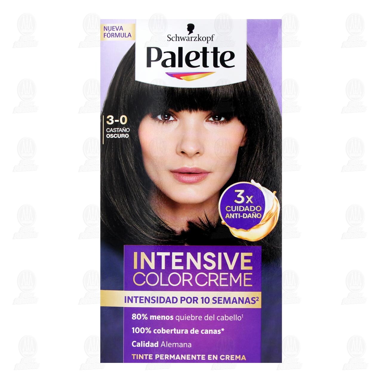 Tinte Palette Intensive Color Creme Castaño Oscuro (3-0), 1 pz. image number 1