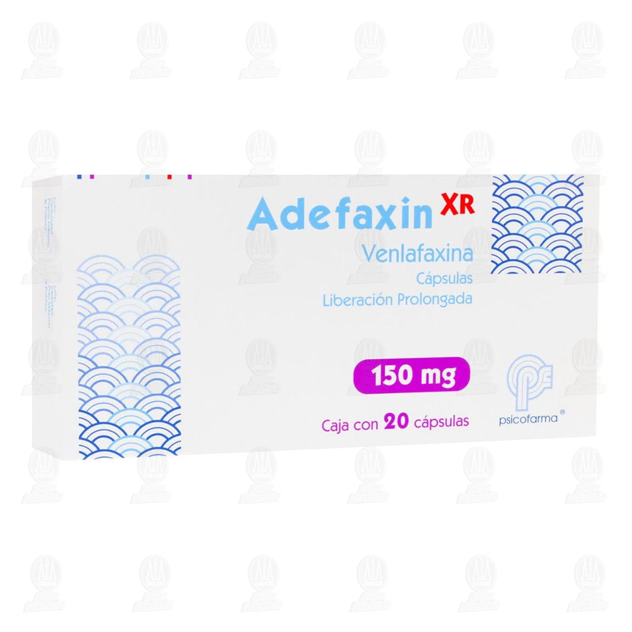 Imagen para Adefaxin XR 150 mg, 20 Cápsulas.