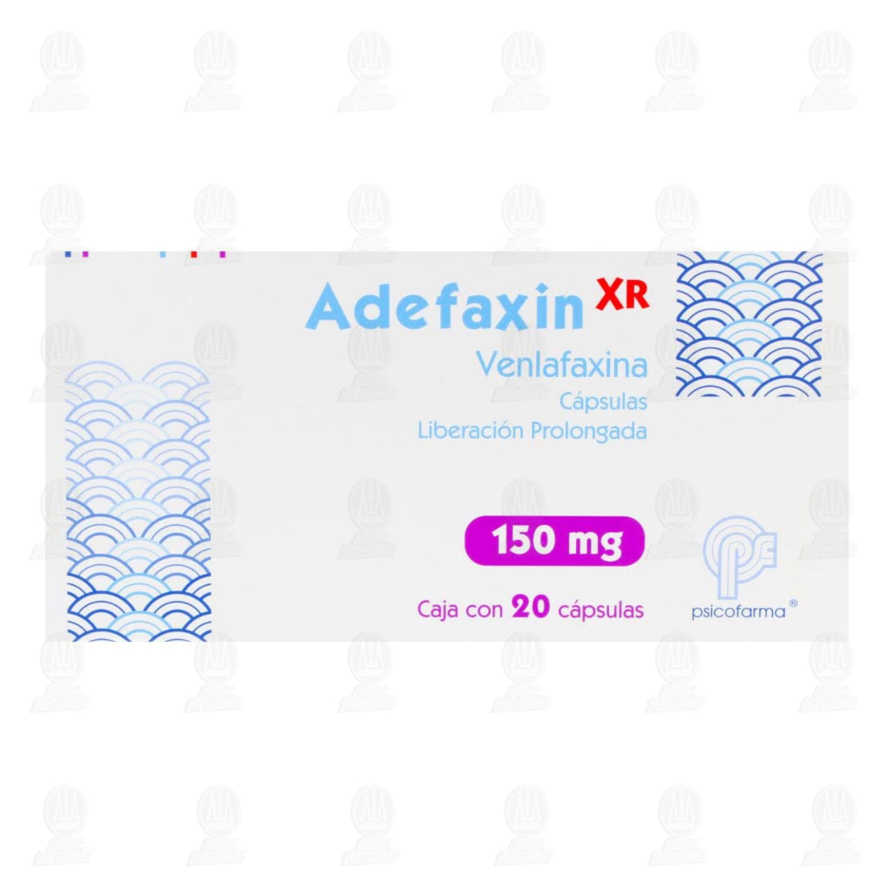 Adefaxin XR 150 mg, 20 C&aacute;psulas. image number 1