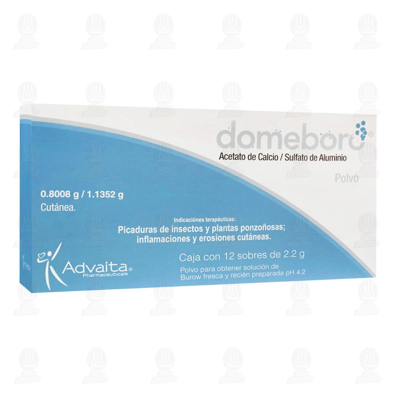 Domeboro 2.2 gr, 12 Sobres. image number 0