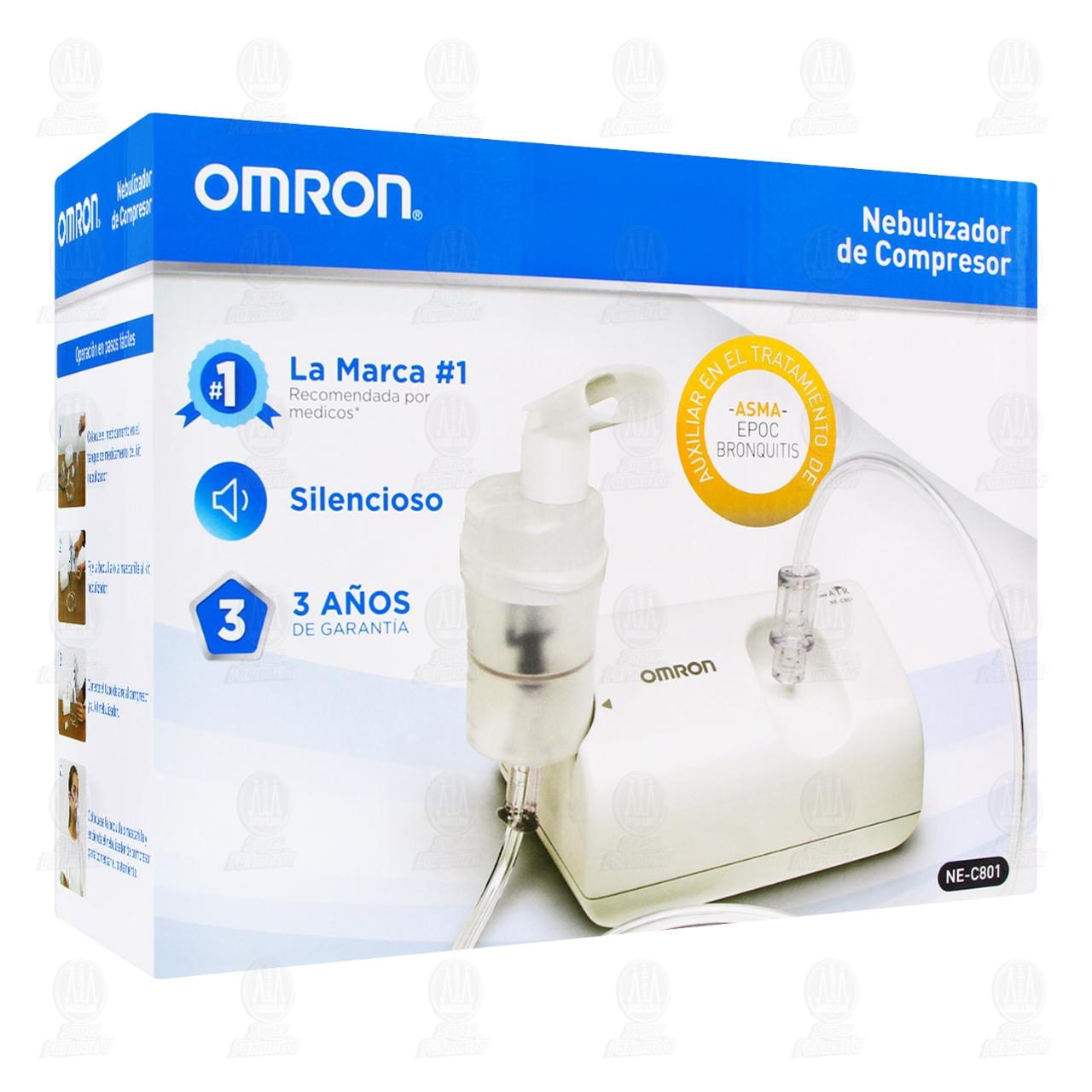 Nebulizador de Compresor Omron Ne-C801, 1 pza.