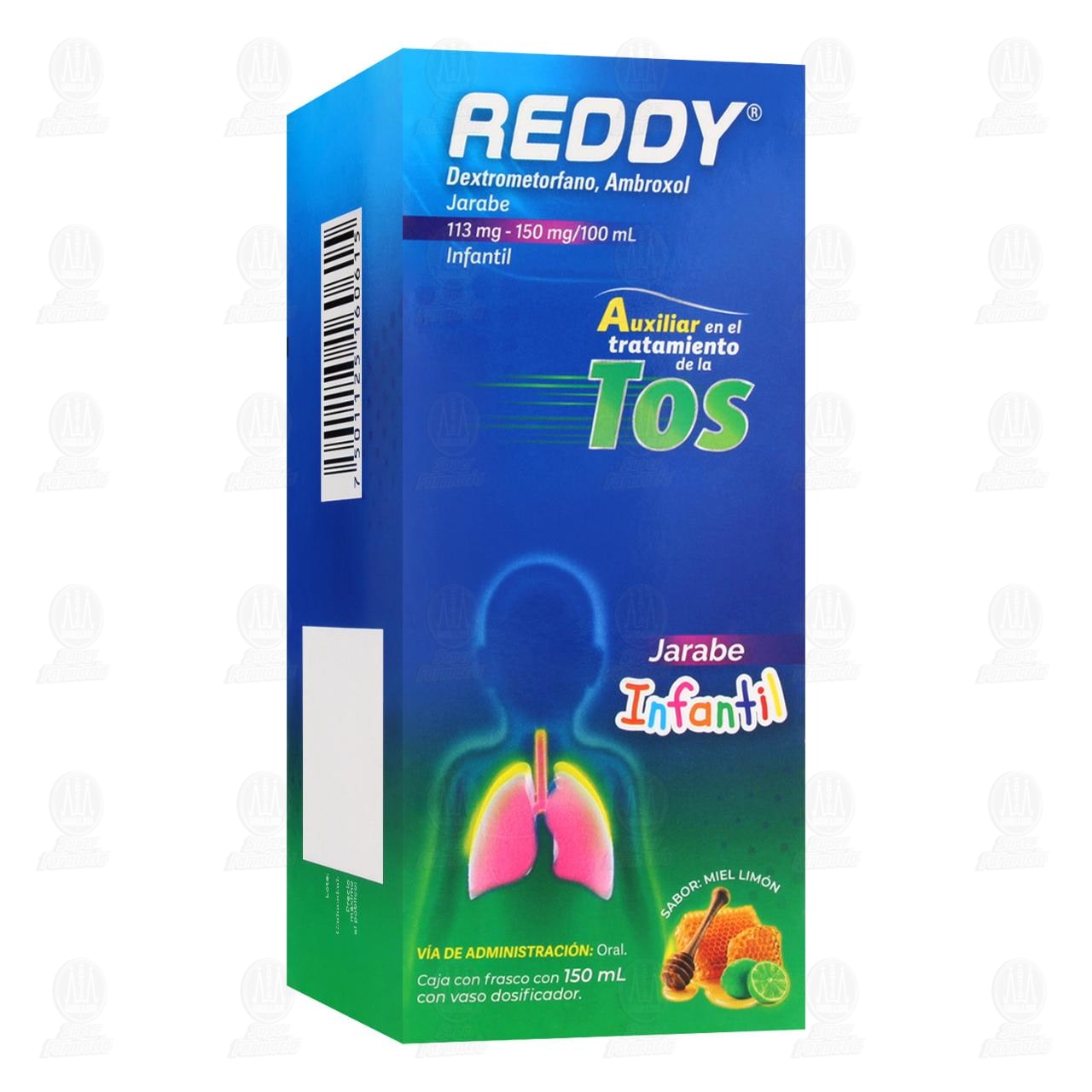 Reddy 113mg/150mg Jarabe Infantil, 150 ml. image number 0