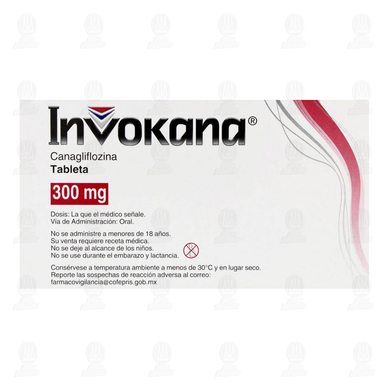Invokana 300 mg, 30 Tabletas. image number 2