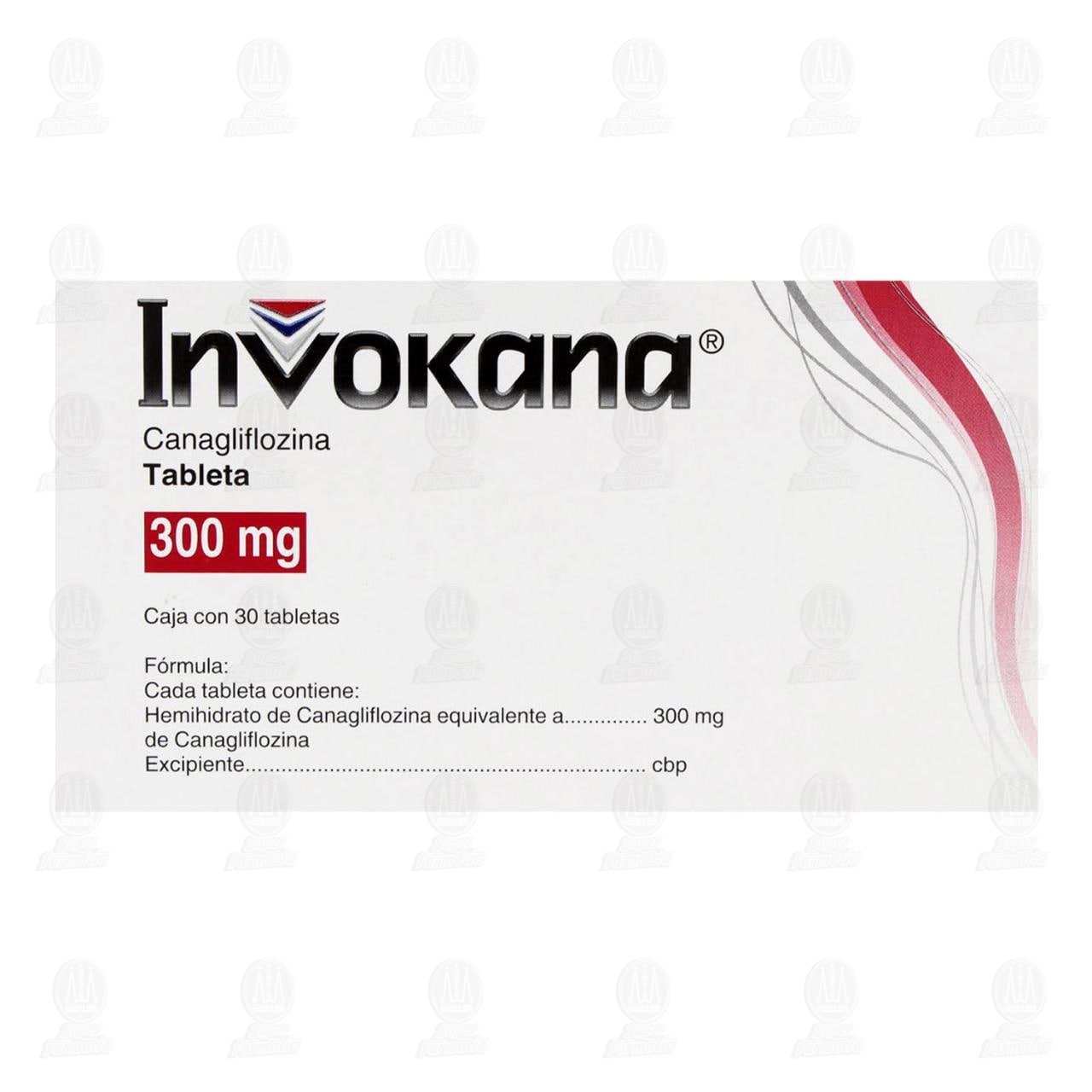 Invokana 300 mg, 30 Tabletas. image number 1