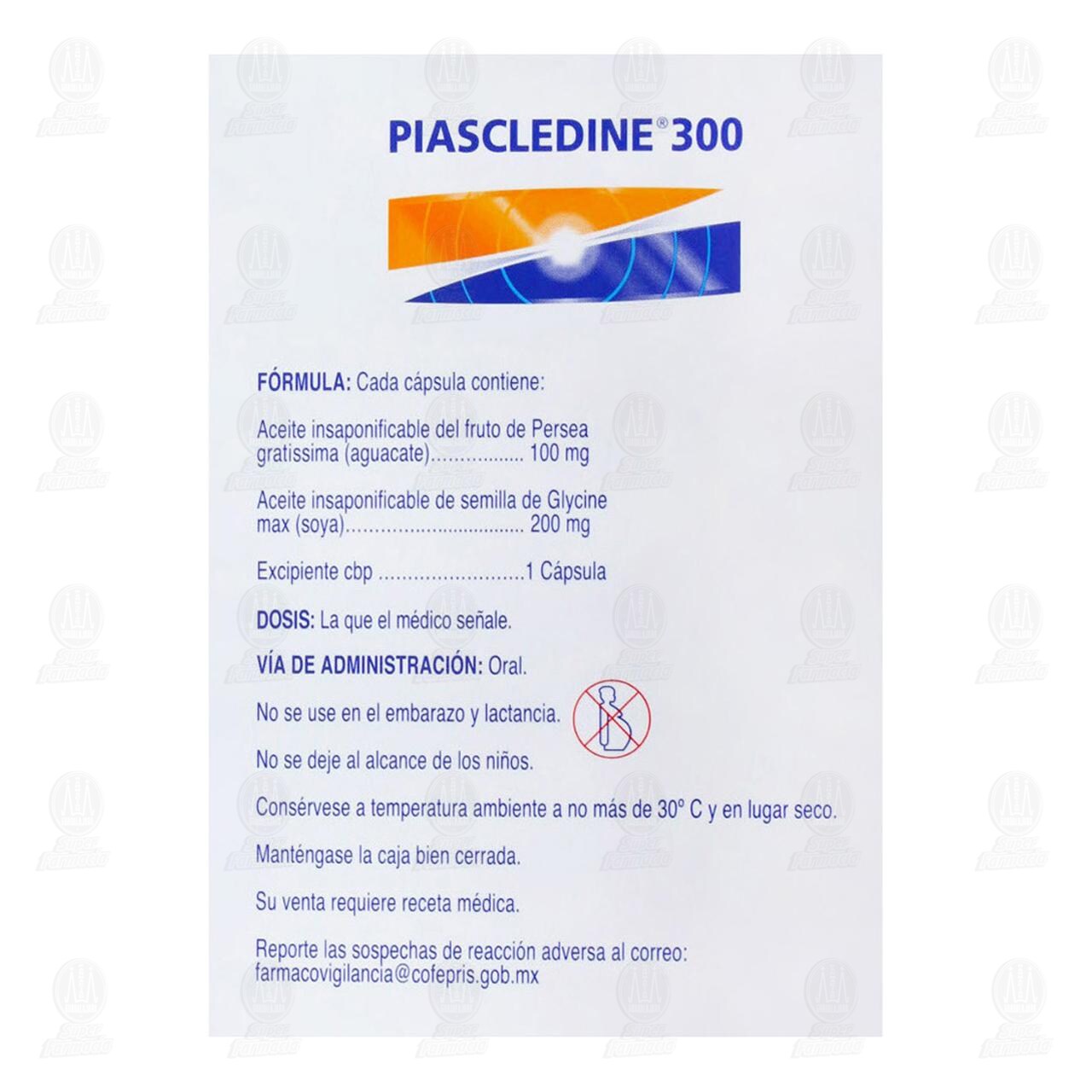 Piascledine 300 100mg/200mg, 30 C&aacute;psulas. image number 2