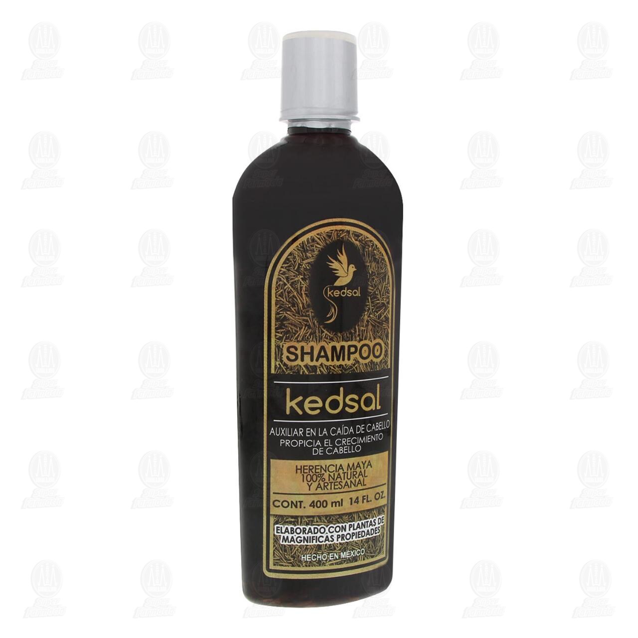 Shampoo Kedsal Auxiliar en la Ca&iacute;da del Cabello 100% Natural, 400 ml. image number 0