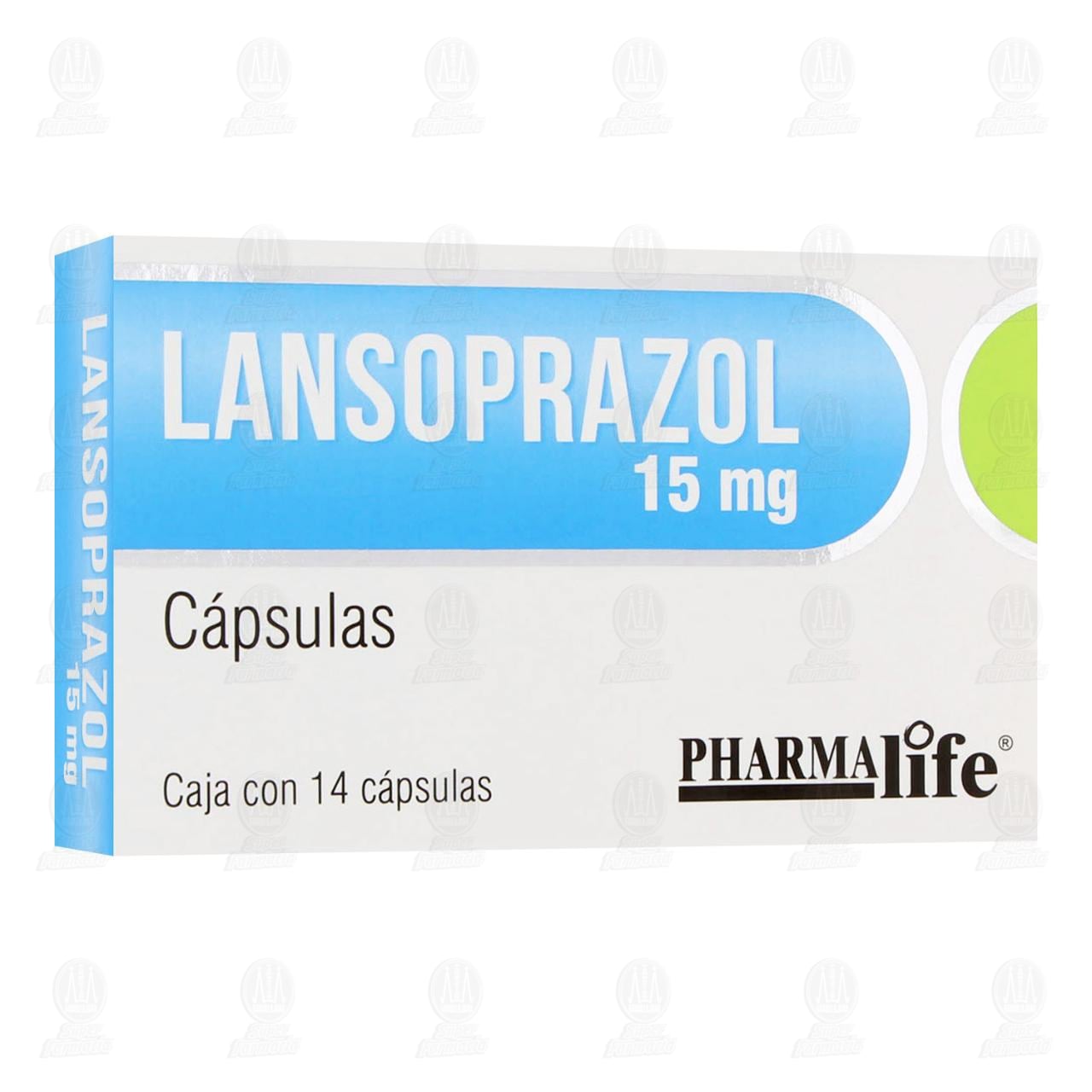 Imagen para Lansoprazol 15mg 14 Cápsulas Pharmalife