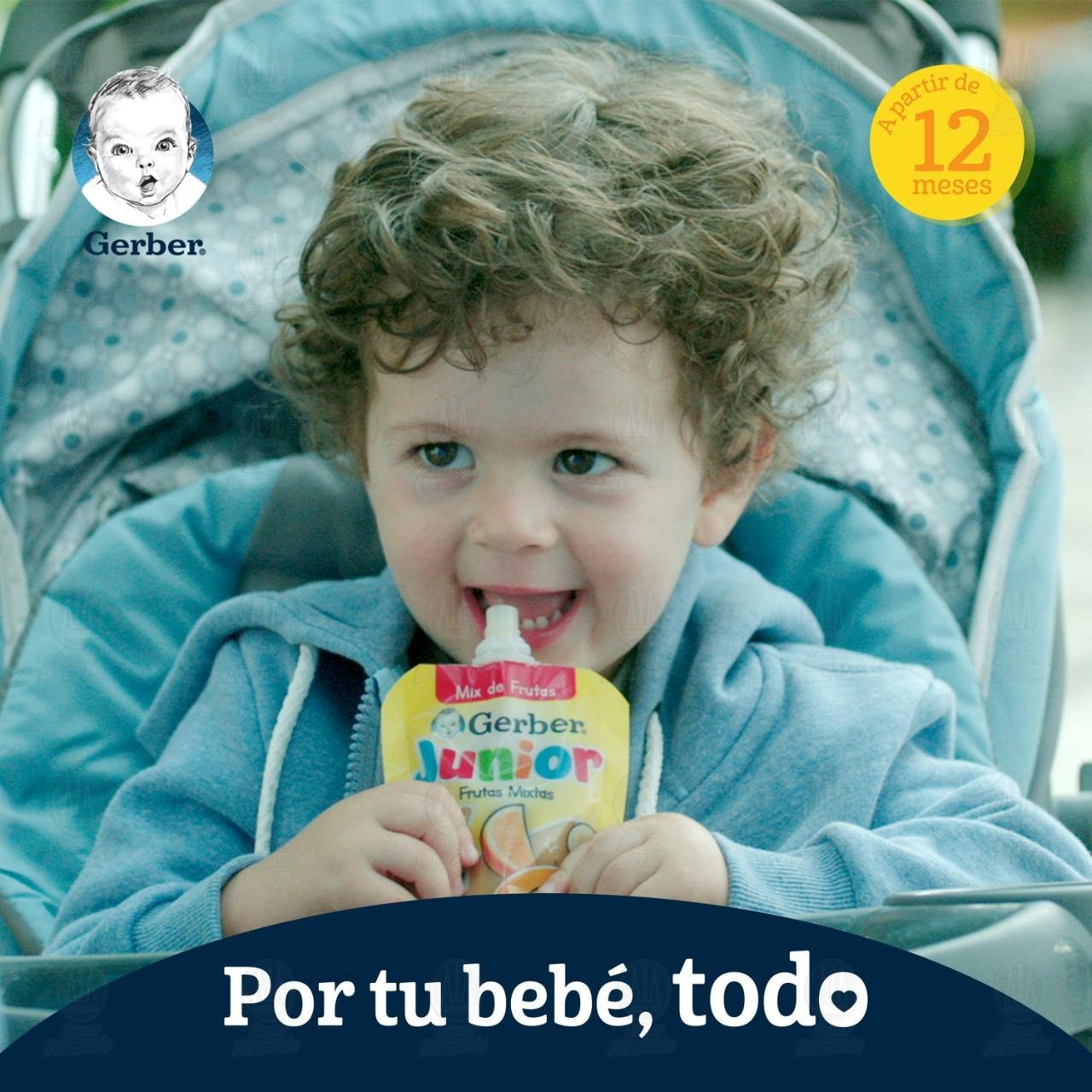 Snack para Bebé Gerber Junior Sabor Frutas Mixtas, 120 gr. image number 4