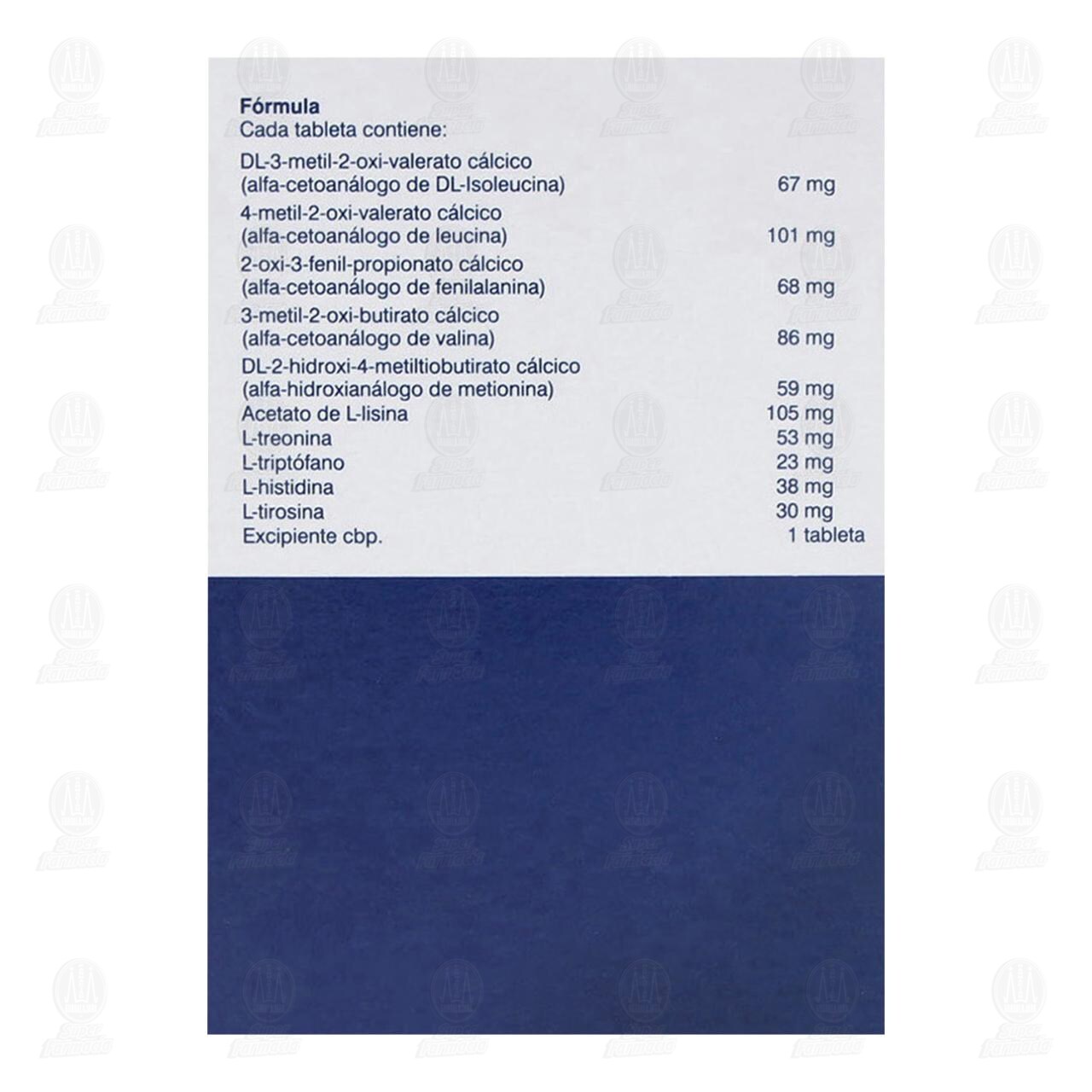 Cetolán 630 mg, 100 Tabletas. image number 2