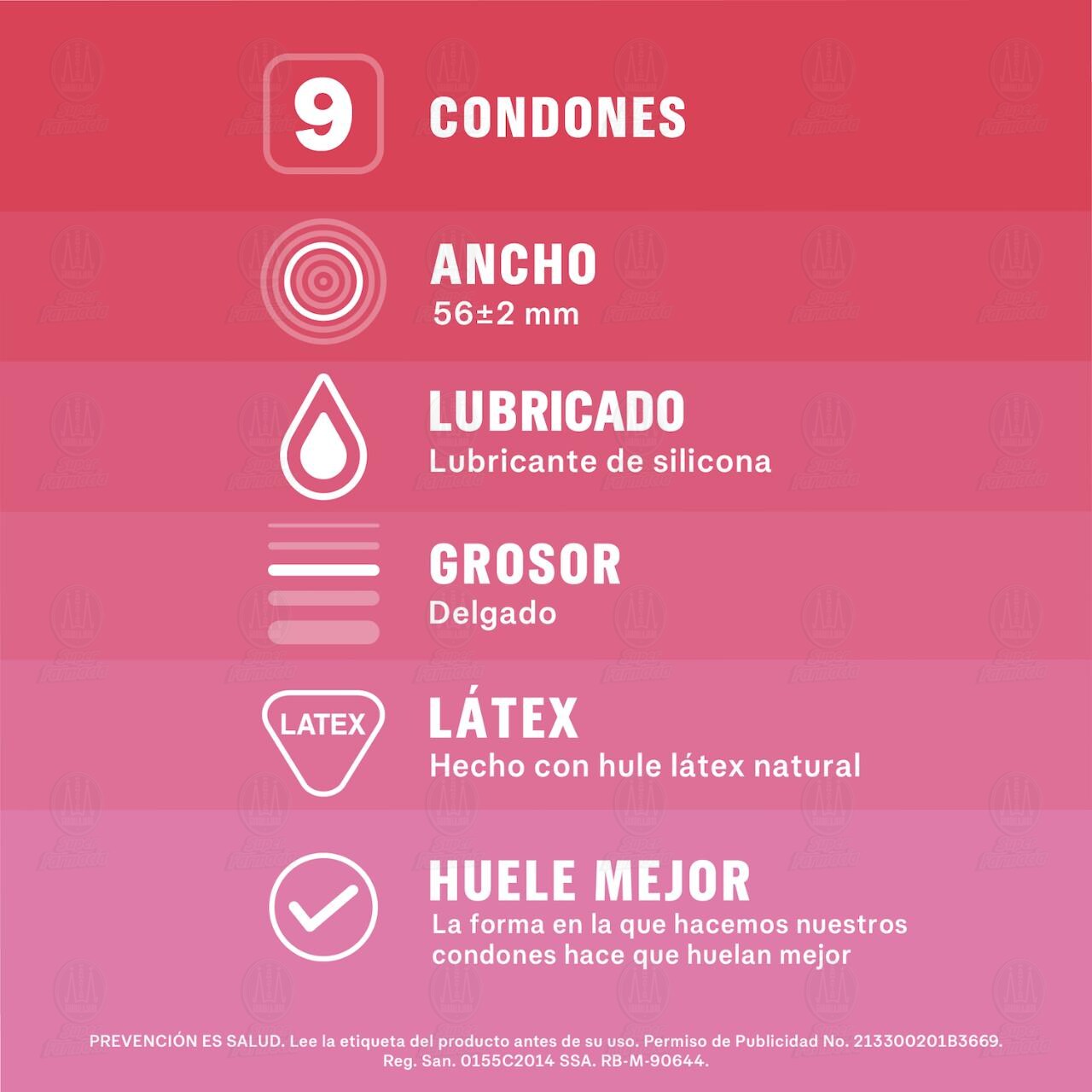 Sico Sensitive Cartera, 9 Condones de L&aacute;tex. image number 2