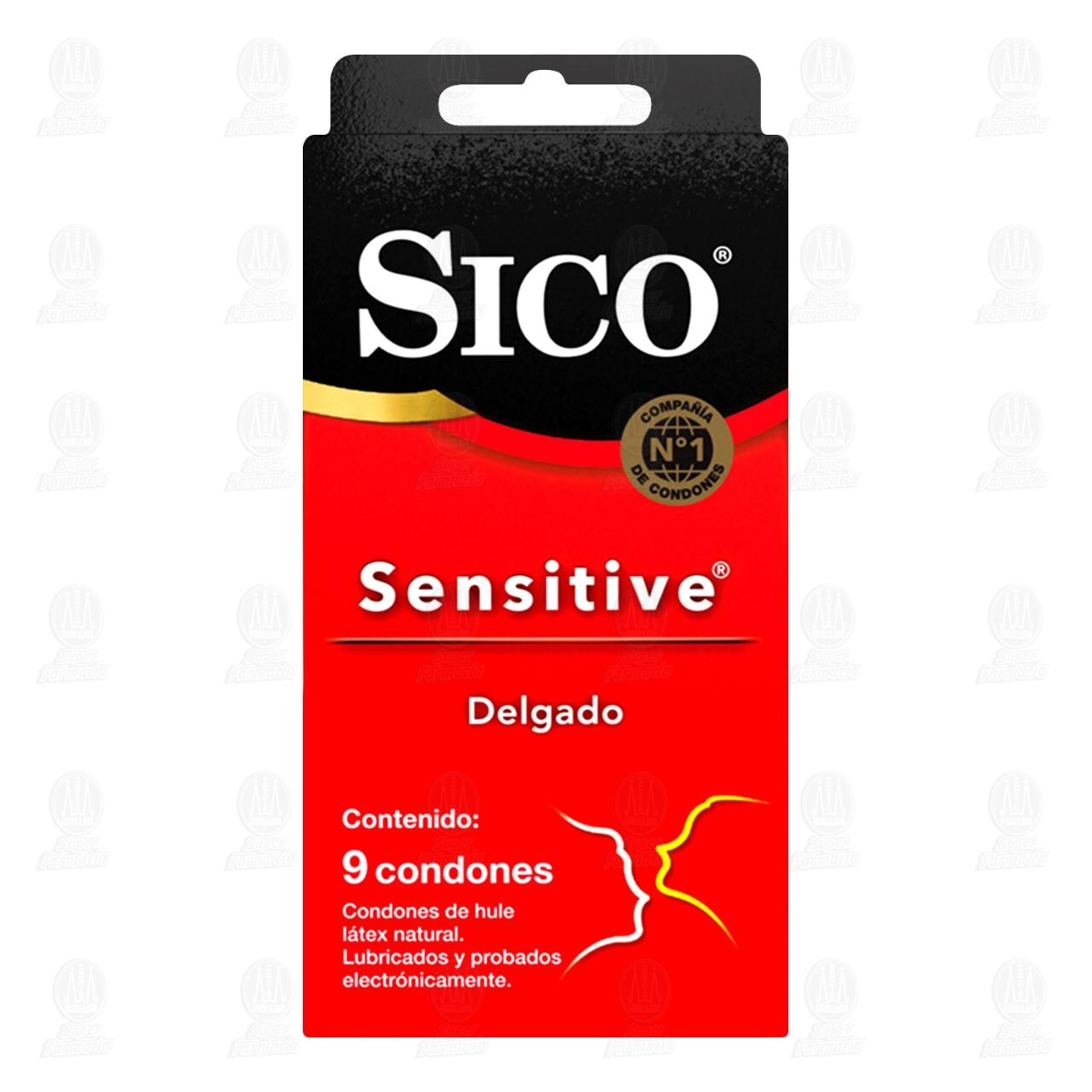 Sico Sensitive Cartera, 9 Condones de L&aacute;tex. image number 0