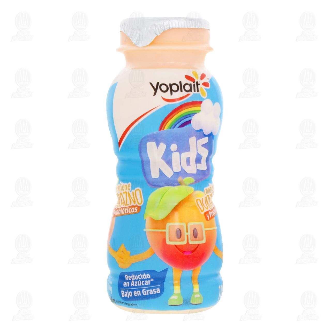 Yoghurt Yoplait Kids con Durazno, 100 gr.