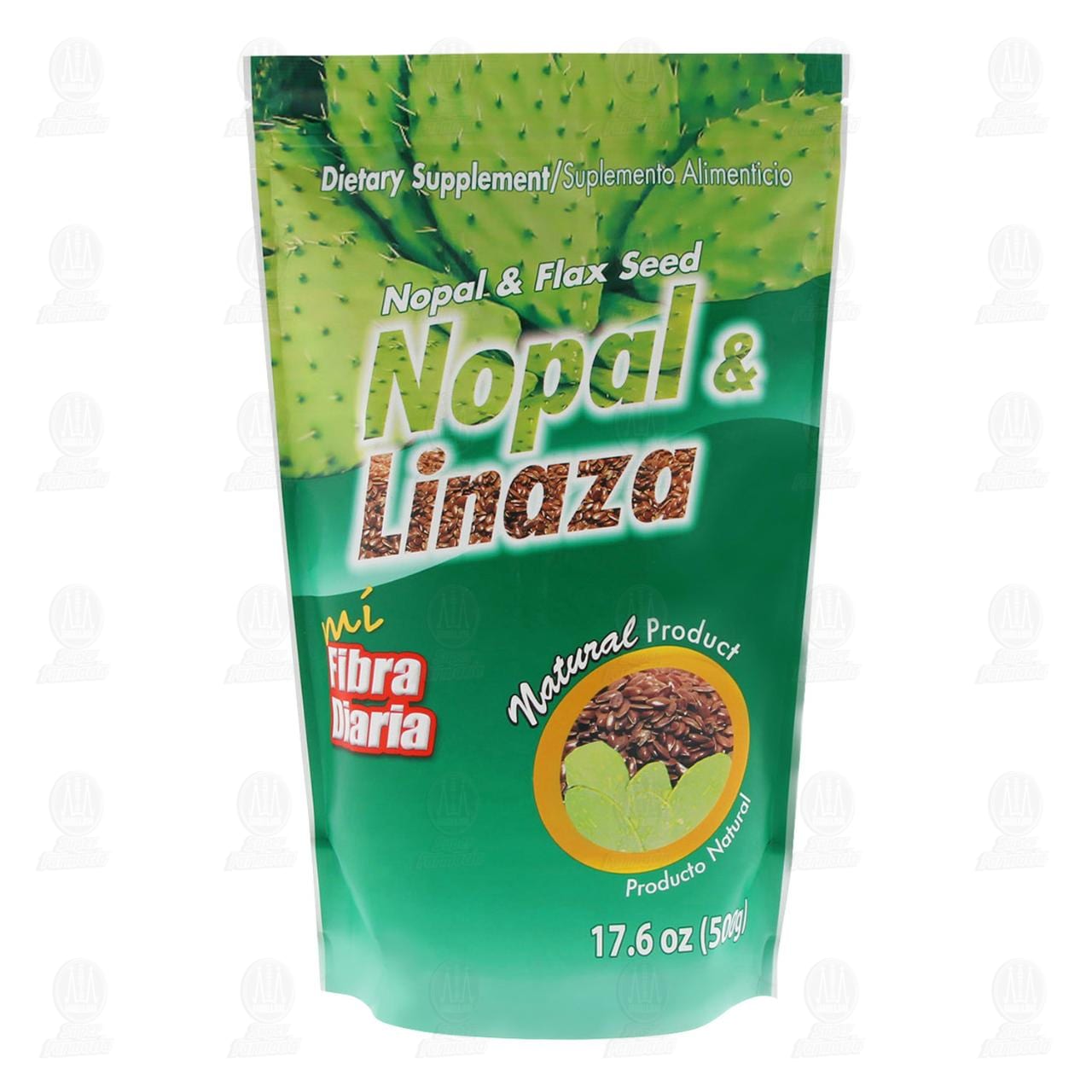 Mi Fibra Diaria Nopal & Linaza, 500 gr. image number 0