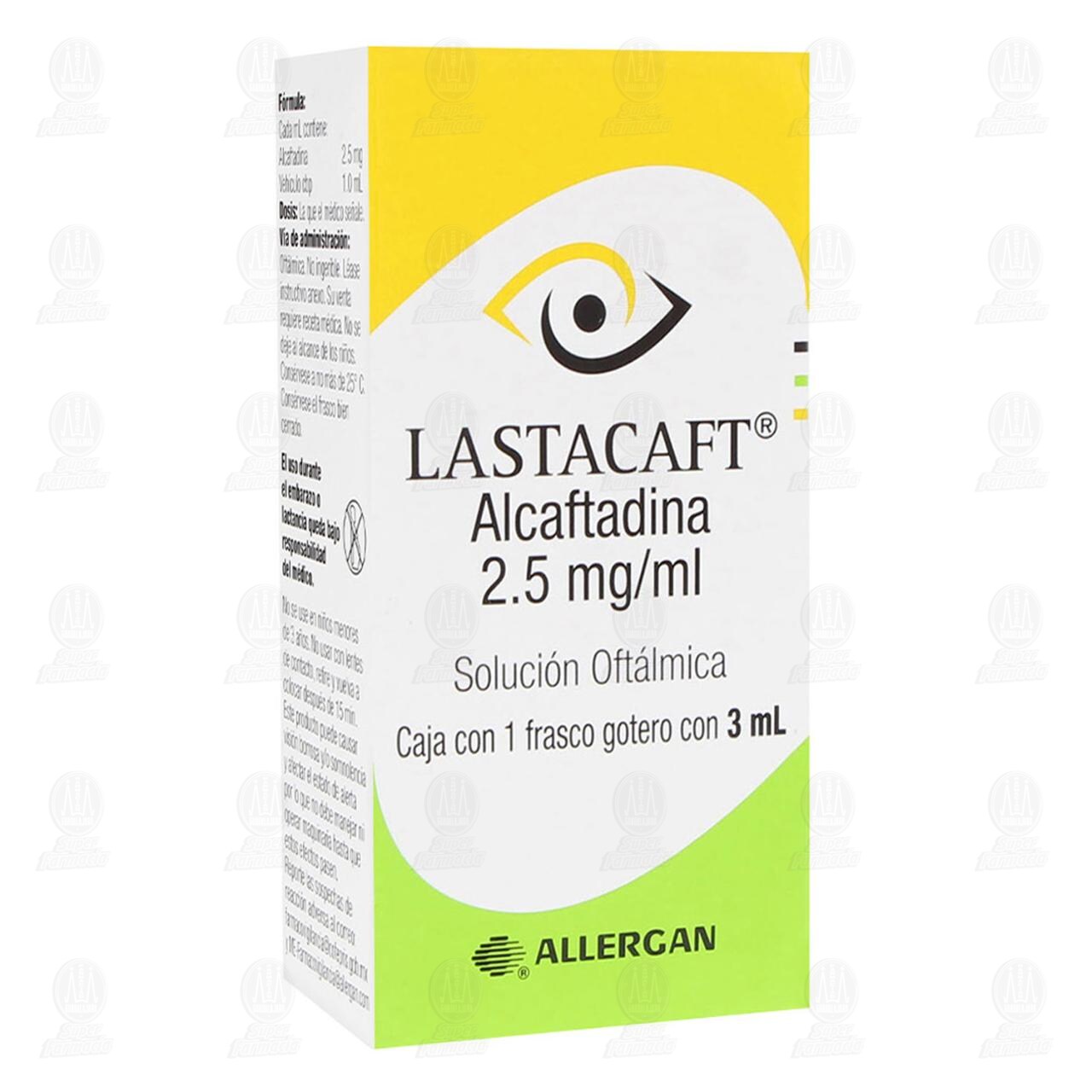 Lastacaft 2.5mg/ml 3 ml, Soluci&oacute;n Oft&aacute;lmica. image number 0