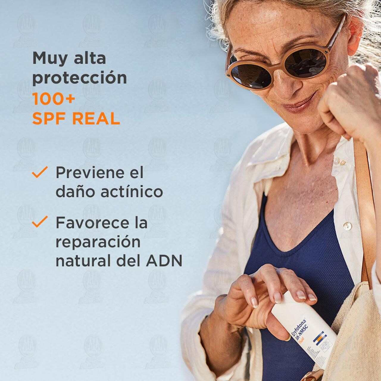 Eryfotona Isdin AK-NMSC Fluid SPF100+, 50 ml. image number 2