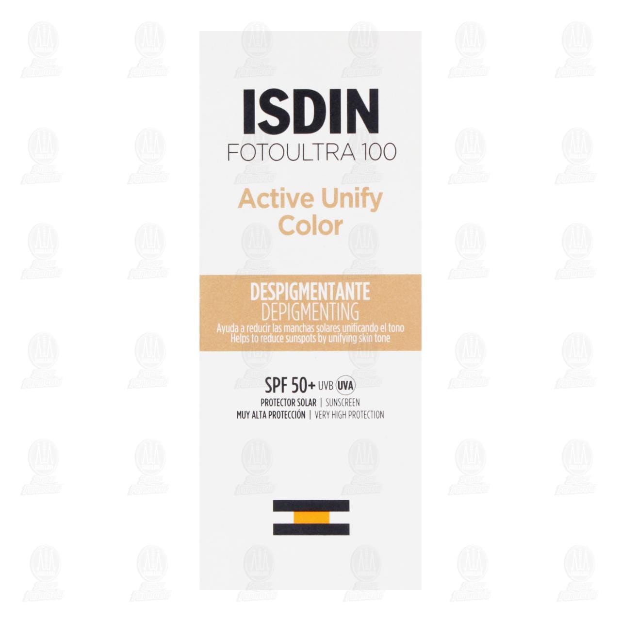 Fotoprotector Isdin FotoUltra 100 Active Unify Color SPF50+, 50 ml. image number 1