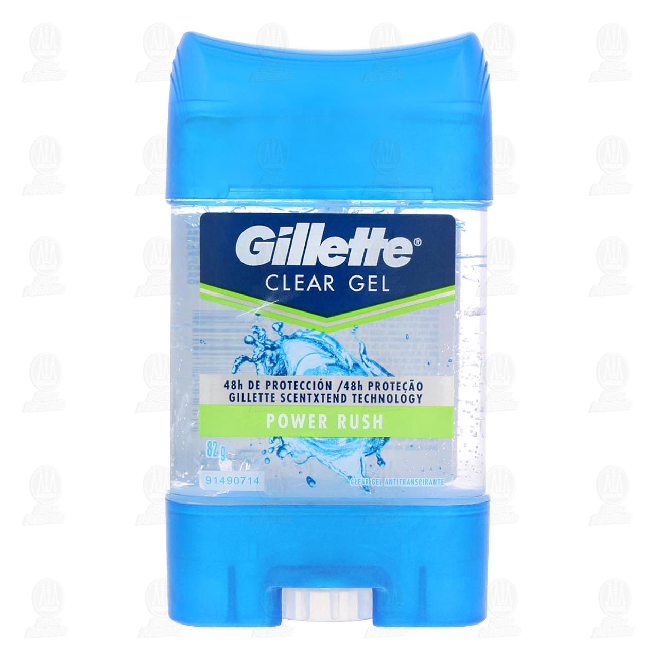 Antitranspirante Gillette Clear Power Rush en Gel, 82 gr. image number 1