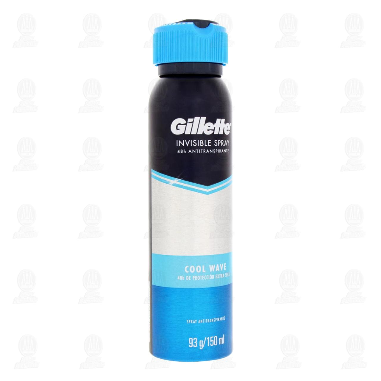 Antitranspirante Gillette Invisible Cool Wave en Aerosol, 150 ml.