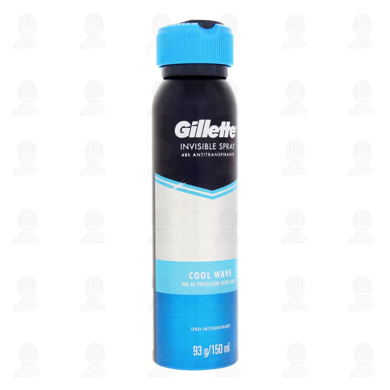 Antitranspirante Gillette Invisible Cool Wave en Aerosol, 150 ml. image number 0