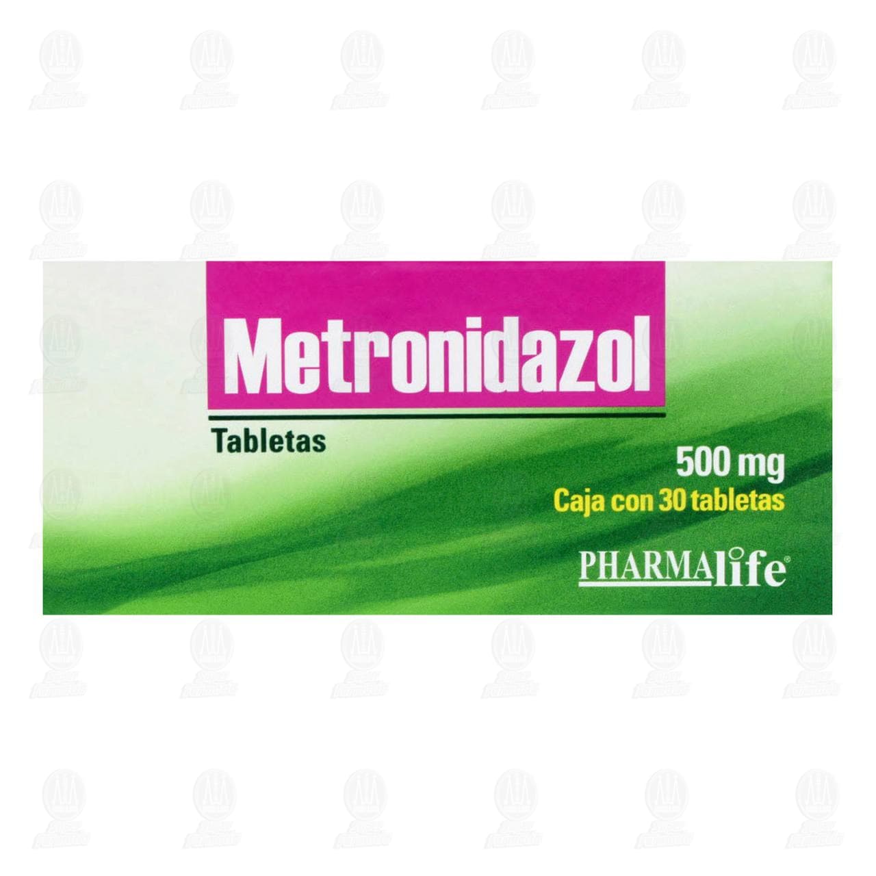 Metronidazol 500 mg, 30 Tabletas Pharmalife. image number 1