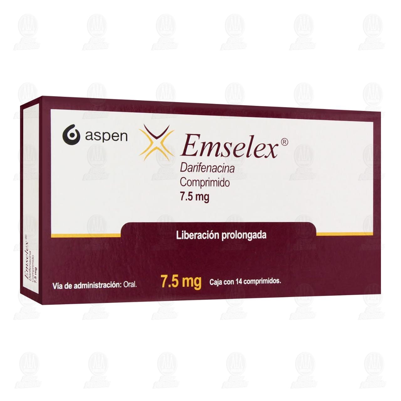 Imagen para Emselex 7.5 mg, 14 Comprimidos.