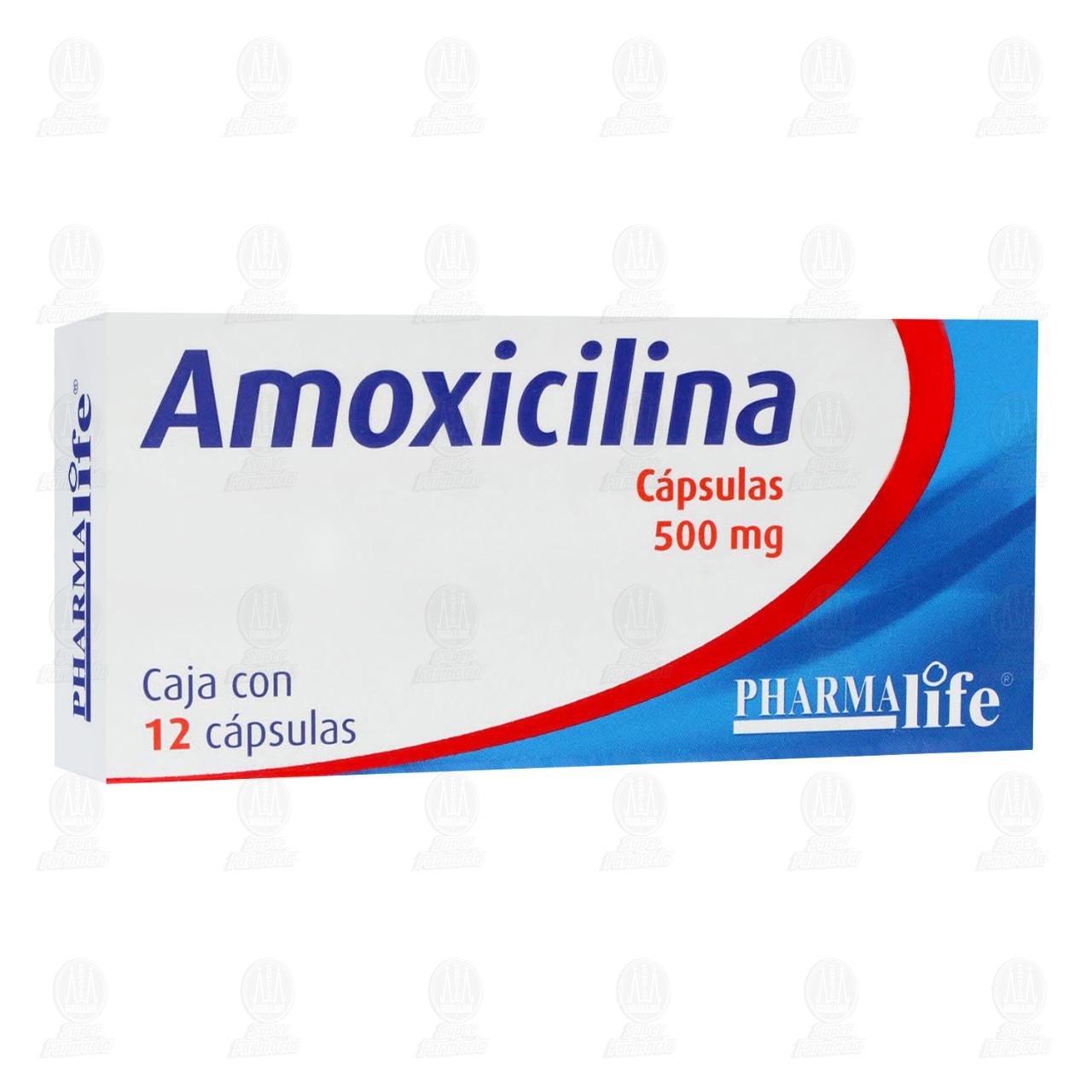 Amoxicilina 500mg 12 Cápsulas Pharmalife