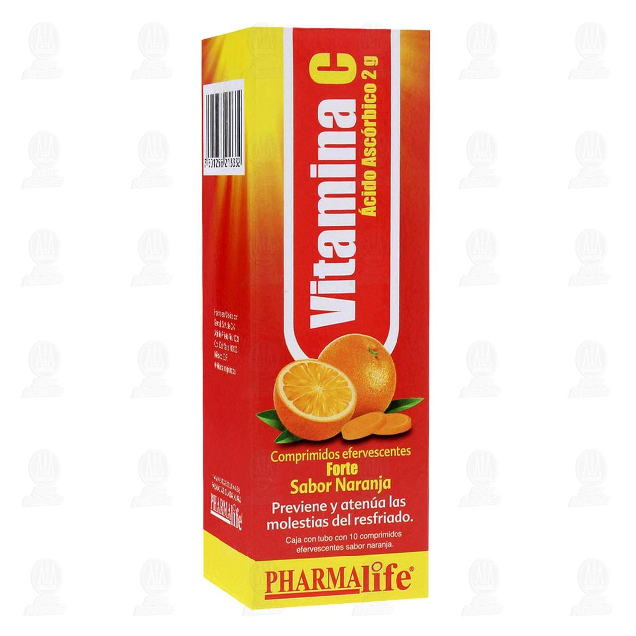 Vitamina C 2 gr, 10 Comprimidos Pharmalife.