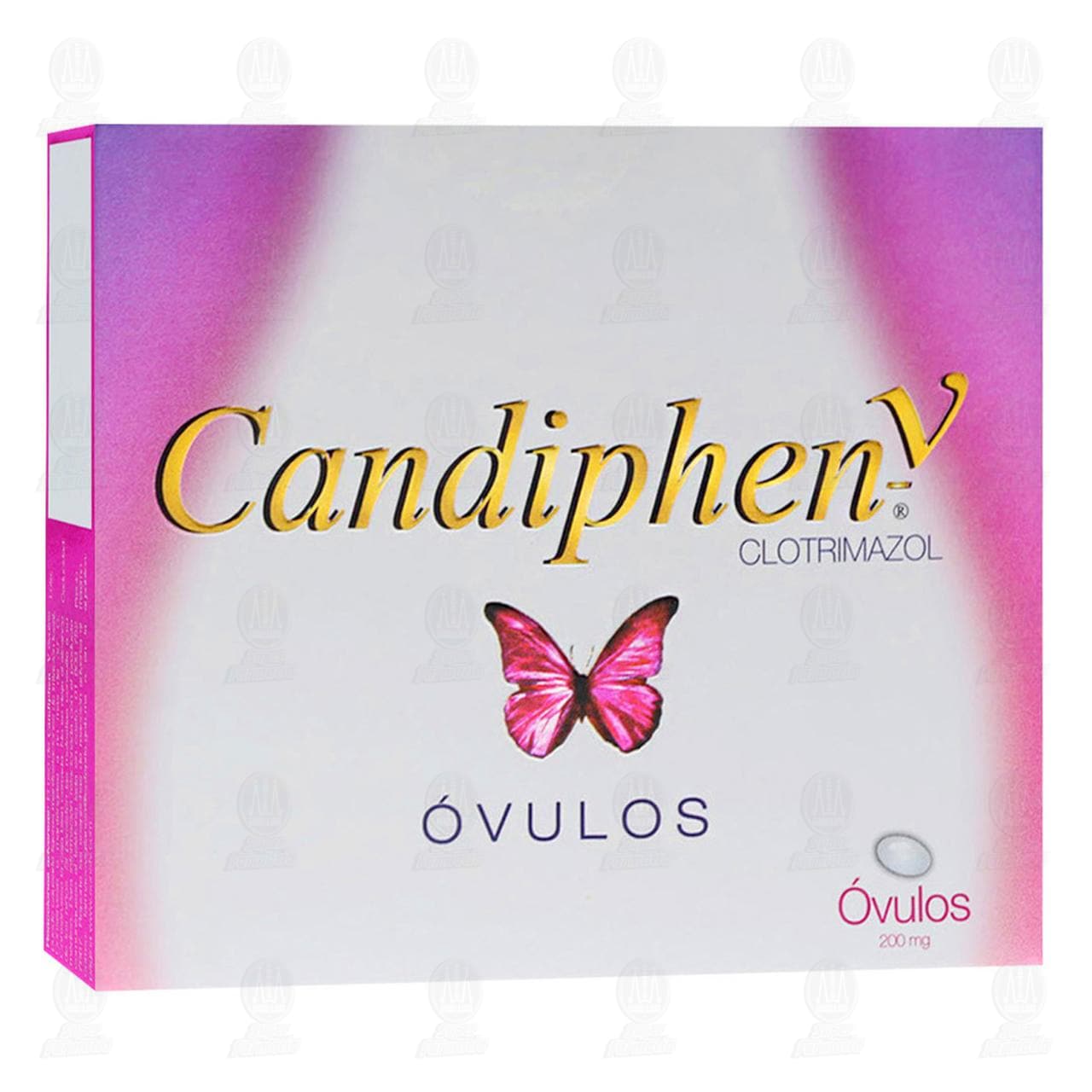 Candiphen V &Oacute;vulos 200 mg, 3 pzas.