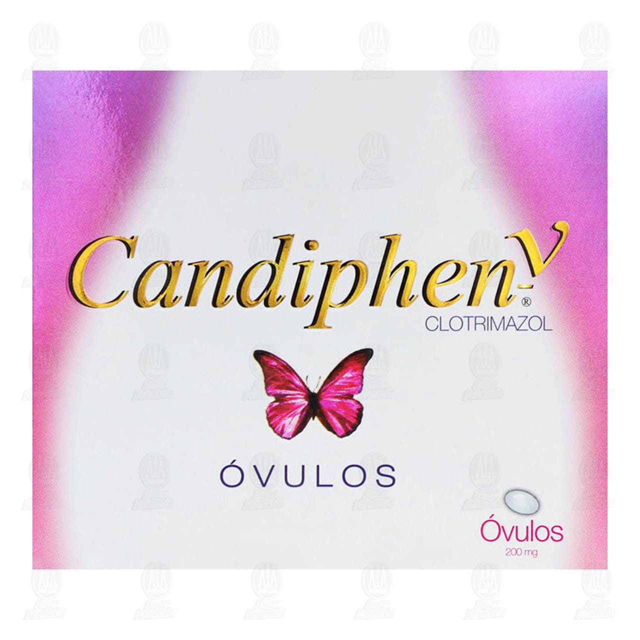 Candiphen V &Oacute;vulos 200 mg, 3 pzas. image number 1