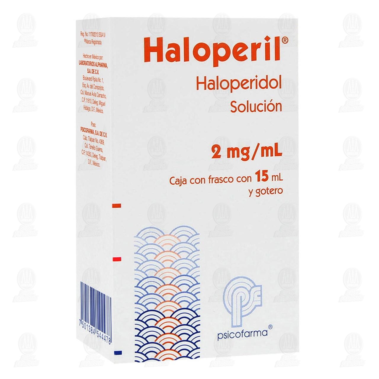Haloperil 2mg/ml Soluci&oacute;n, 15 ml. image number 0