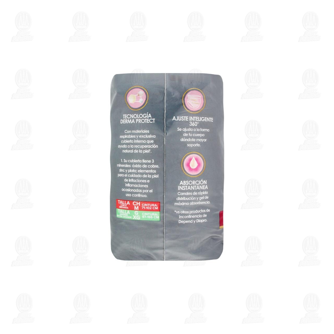 Ropa Interior Depend Unisex Talla G-XG, 15 pzas. image number 2